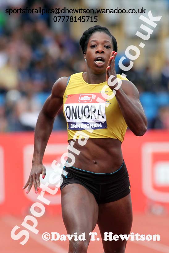 Womens 400 metres, British Championships, Birmingham. Photo: David T. Hewitson/Sports for All Pics